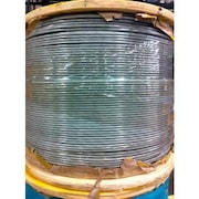 SOUTHERN WIRE Southern Wire® 250' 3/32" Diameter Vinyl Coated 1/8" Diameter 7x7 Galvanized Aircraft Cable 001800-00080